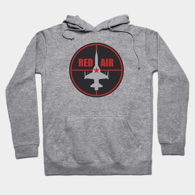 Red Air F-5 Tiger II Hoodie by Tailgunnerstudios